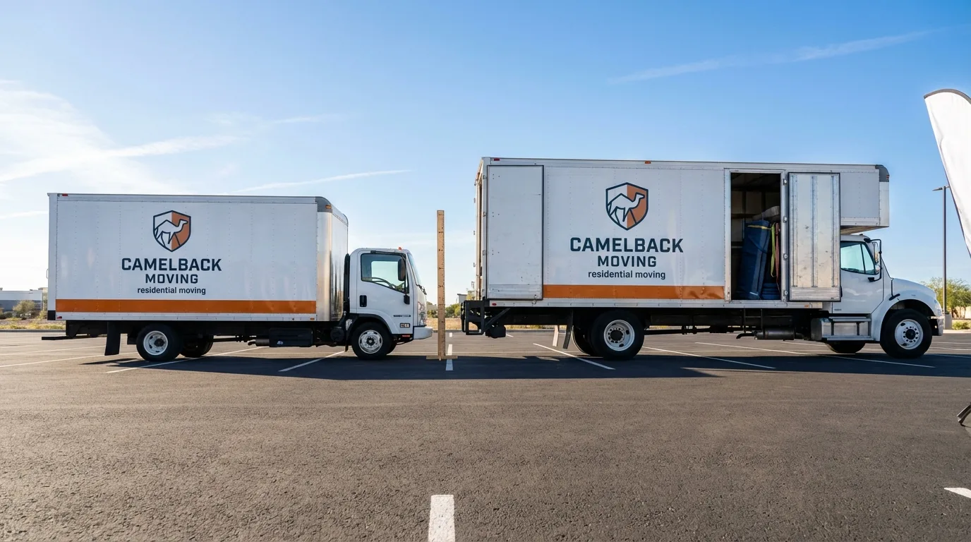 Moving truck size capacity guide in Saint Martinville